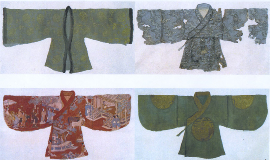 Peng Wei, Robe Series, ink painting (2002-2012). 